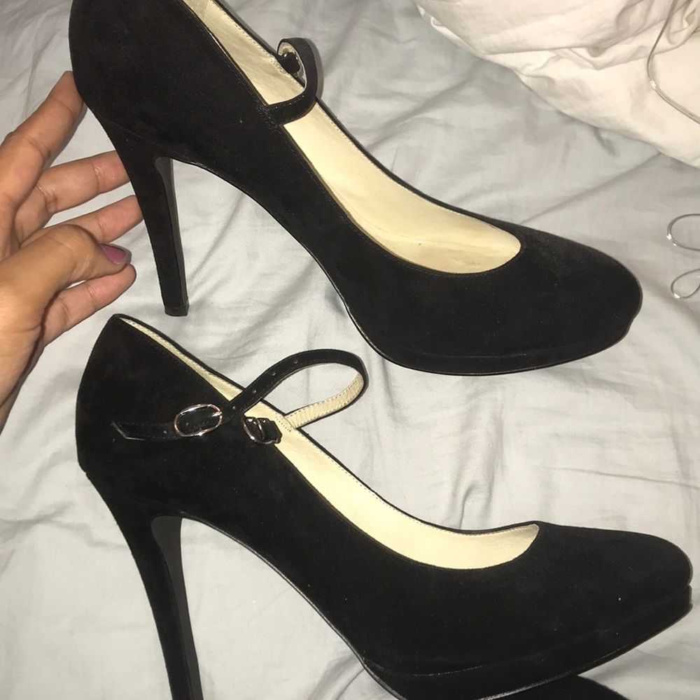 Black Shoes of Prey custom Mary Janes